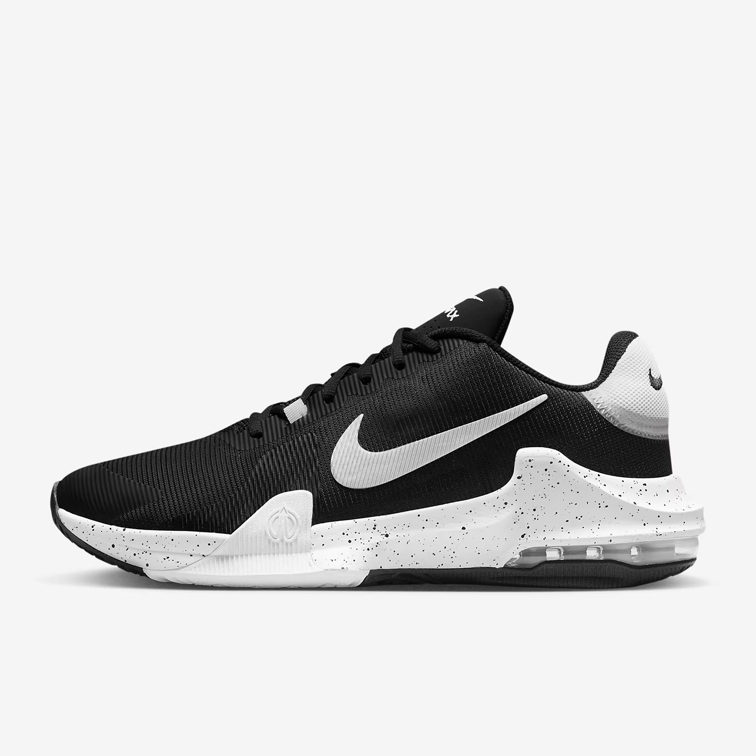 Nike véritable Impact 4 chaussures de basket-ball durables pour hommes DM1124-011
