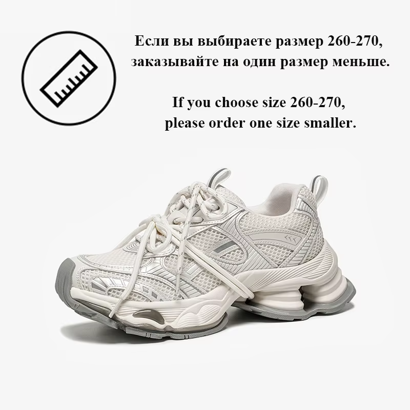 BEAUTODAY grosses baskets femmes en cuir synthétique maille bout rond à lacets sport formateurs dames Patchwork chaussures à la main 29A51