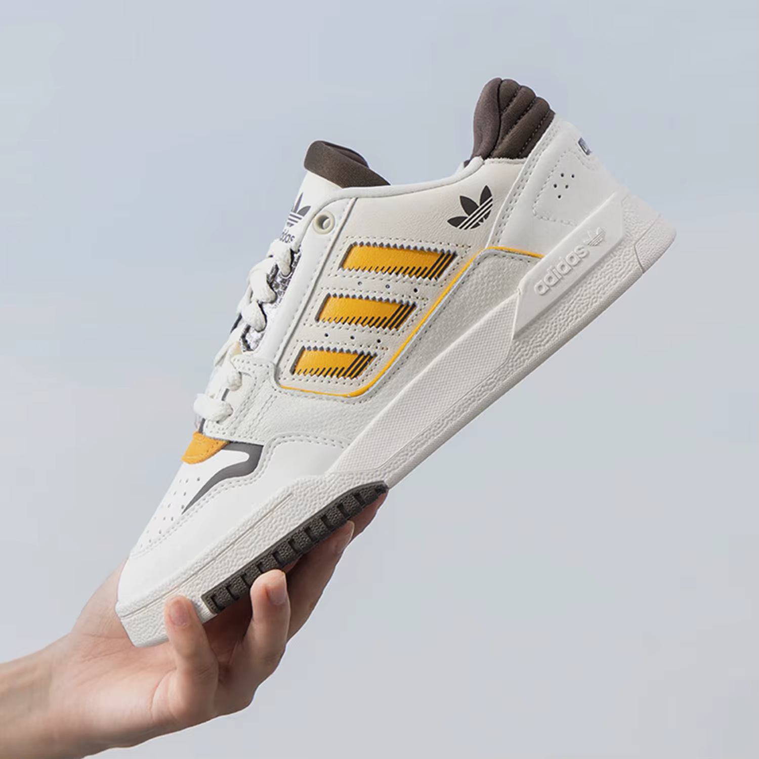 Adidas officiel authentique trois rayures unisexe rétro à lacets baskets basses JP5886