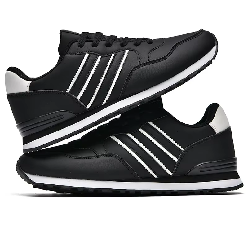 Chaussures de course en caoutchouc coordonnantes pour hommes