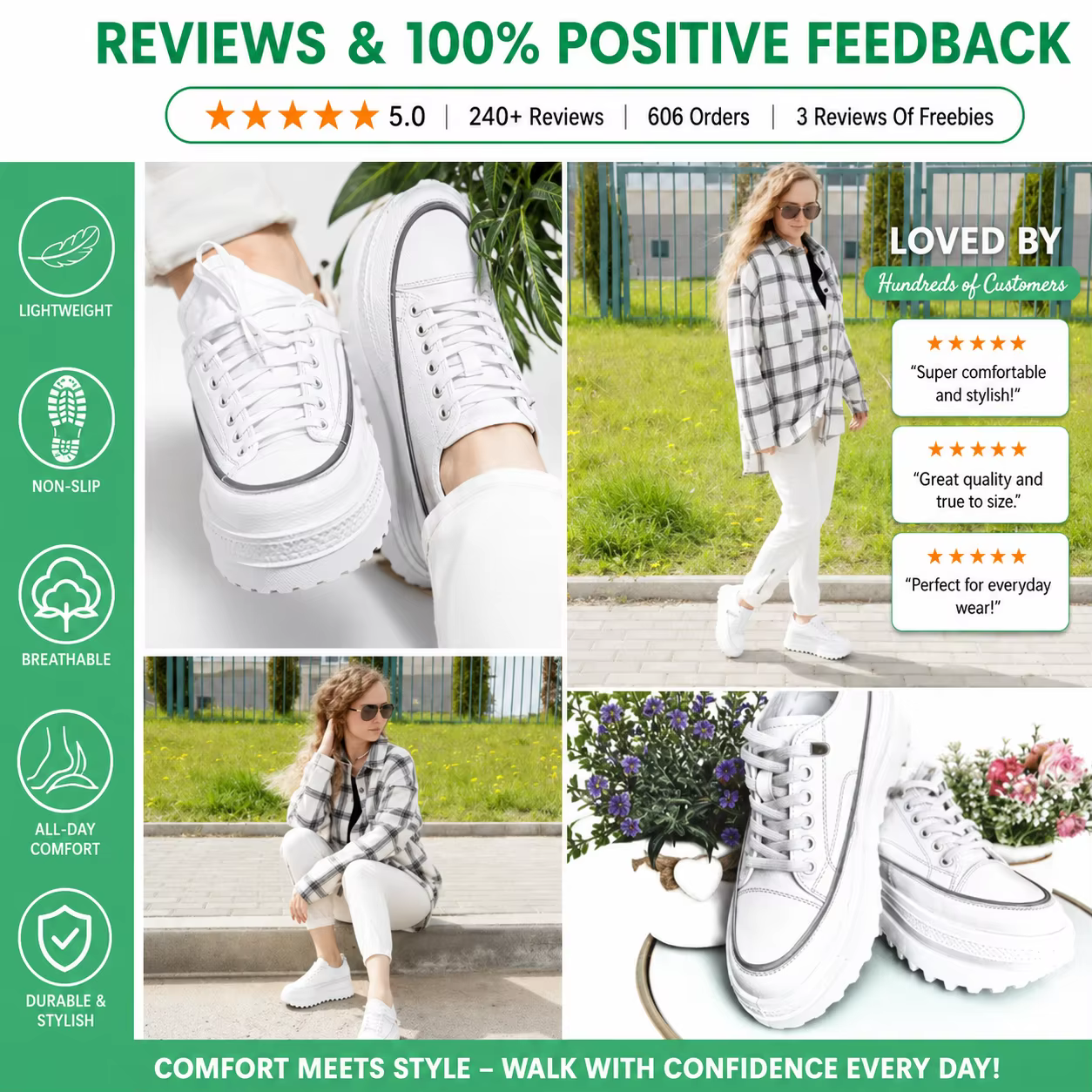 Fujin-Chaussures compensées à plateforme en cuir véritable