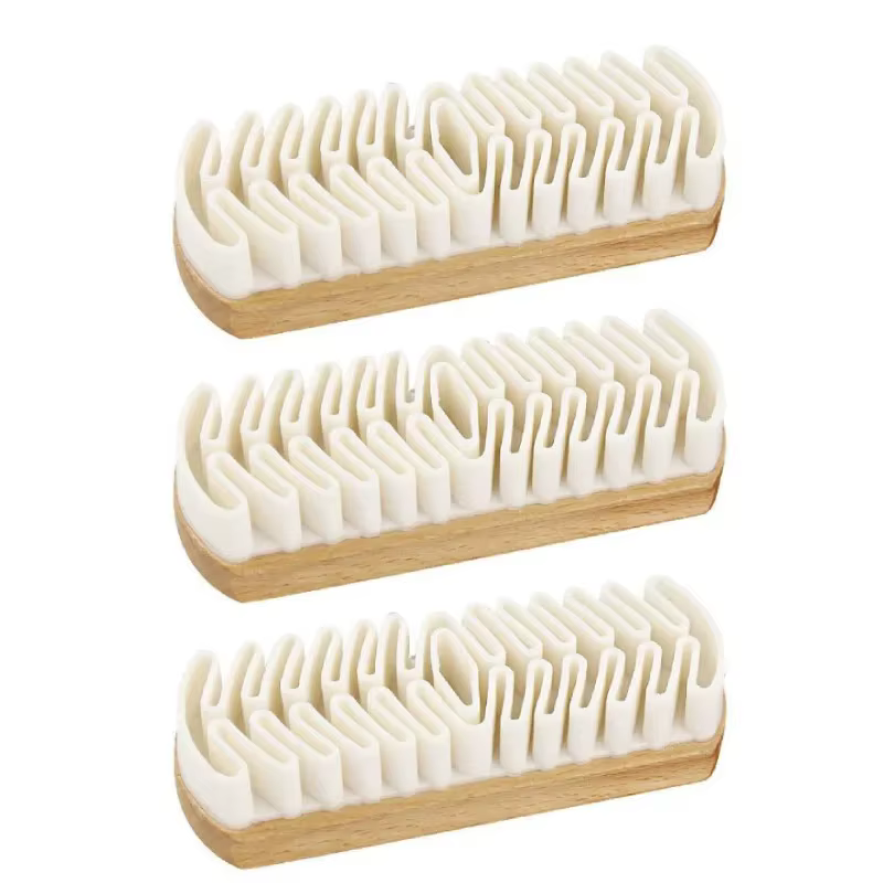 1 pièce/3 pièces/5 pièces Nouvelle brosse à daim en nubuck pour le nettoyage des chaussures - Accessoire d'entretien