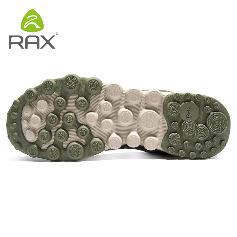 RAX 2025 Nouveau produit : chaussures de randonnée rétro en peau de porc de qualité supérieure - Confortables