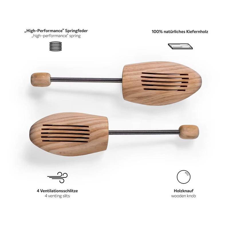 Embauchoirs en bois pour hommes et femmes