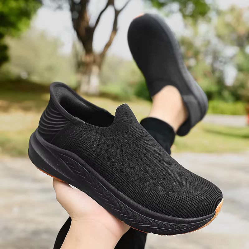 Chaussures de sport décontractées pour hommes à bout large