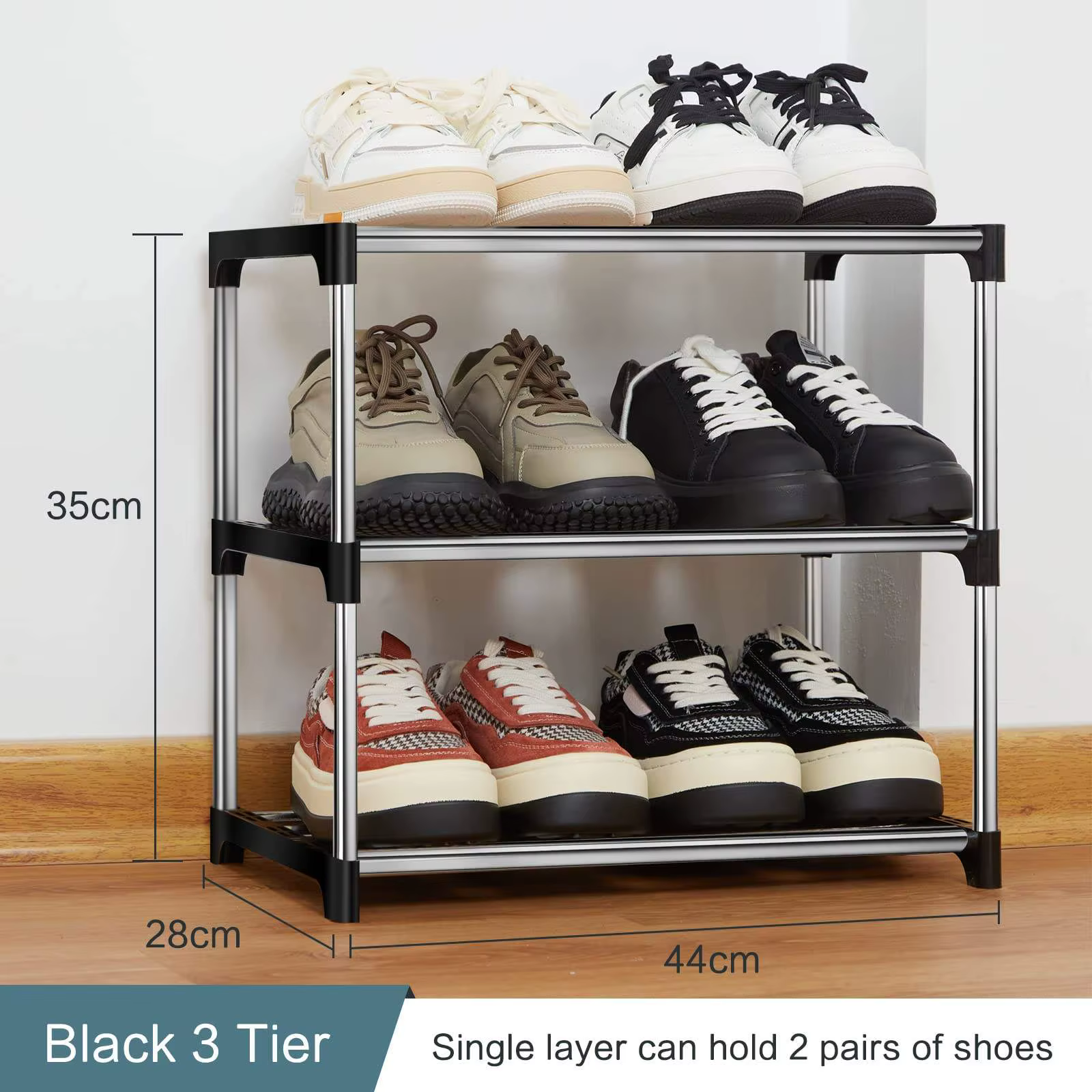 Étagère à chaussures multicouche 3F