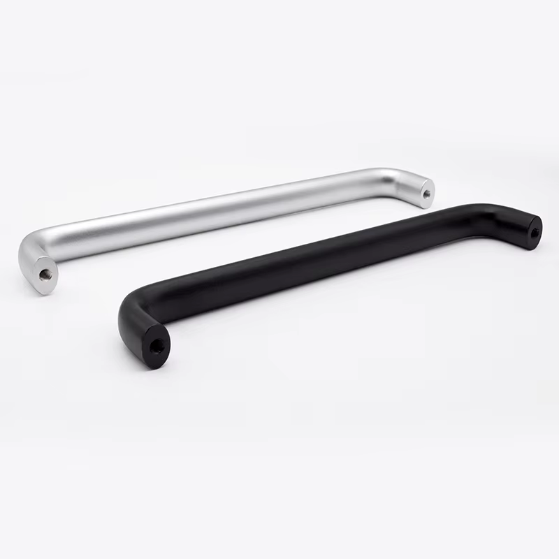 Poignées de tiroir de cuisine de style industriel pour meubles, armoire à chaussures, poignée de porte allongée en forme de U en alliage d'aluminium 300 mm