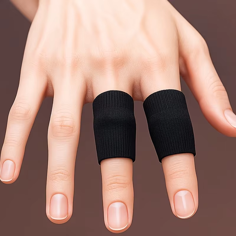 20 pièces de protège-doigts hautement élastiques et respirants, doux et confortables, pour le basketball, le volley-ball, le tennis de table, la remise en forme et le travail quotidien