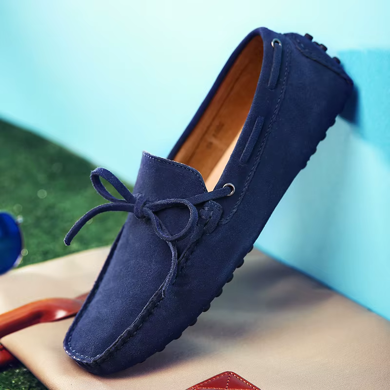 Chaussures en daim hommes taille 38-49 mocassins de luxe