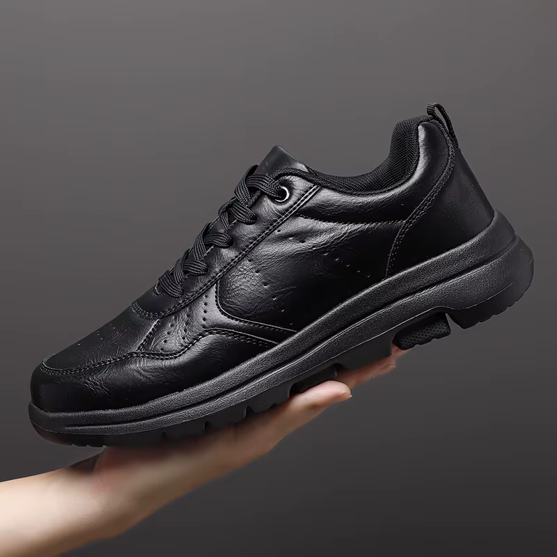 Baskets en cuir non ald pour hommes
