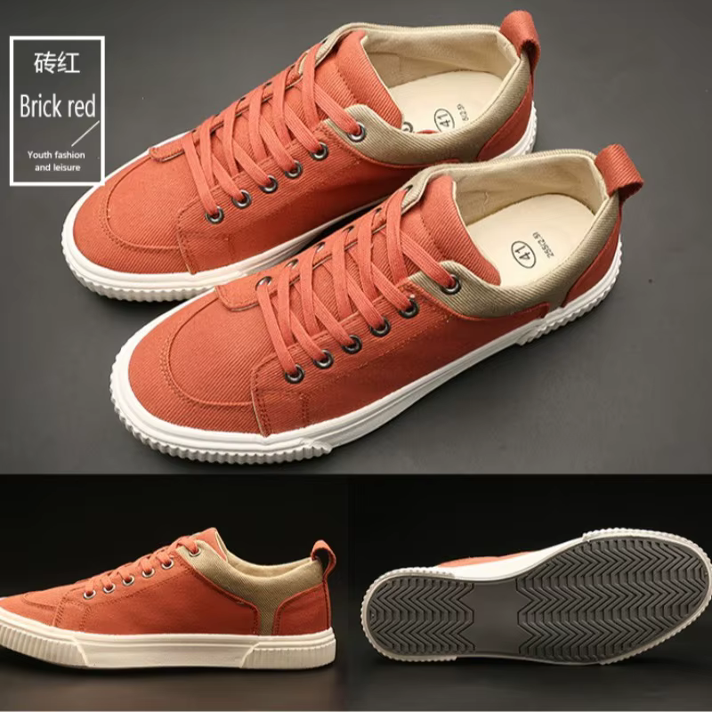 Chaussures en toile pour hommes