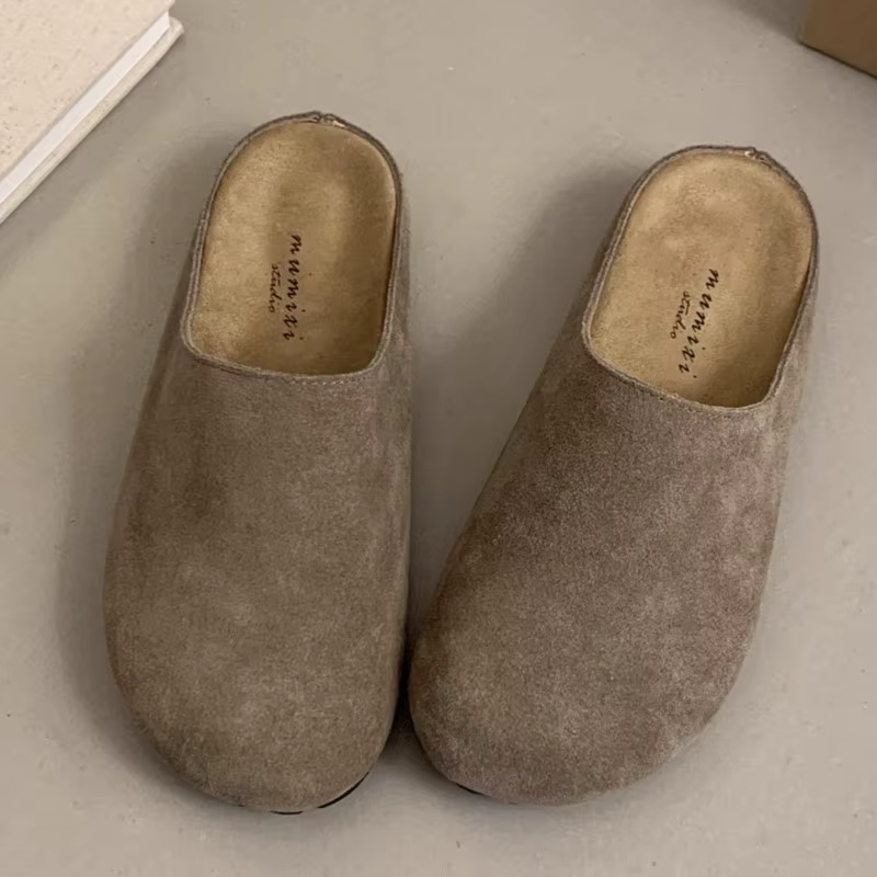 Crestar mode pantoufles plates pour femmes 2025 nouveau extérieur confortable doux plat Mules dame rétro printemps maison diapositives antidérapant chaussure de plage