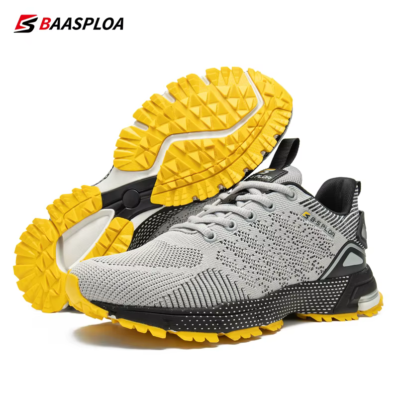 Baasploa-Chaussures de course professionnelles pour hommes