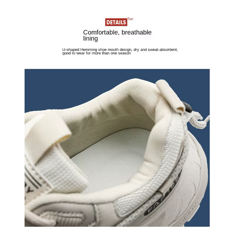 Nouvelles Chaussures Homme Hiver 2026 – Baskets Tendance Sport Décontractées Polyvalentes Respirantes Rehaussantes Style Papa INS