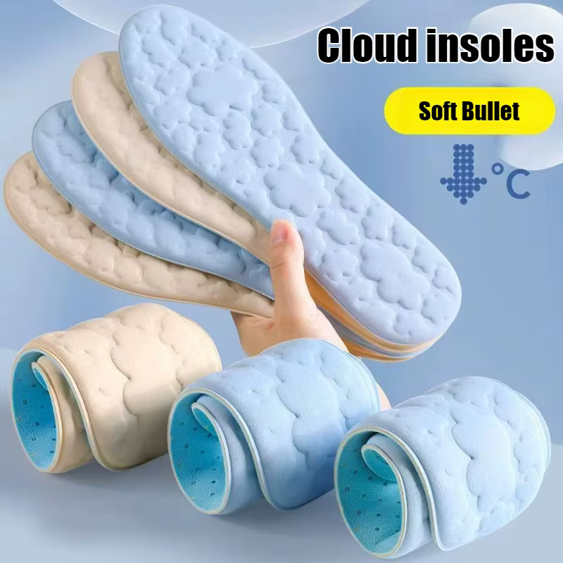 Semelles intérieures en mousse à mémoire de forme pour chaussures