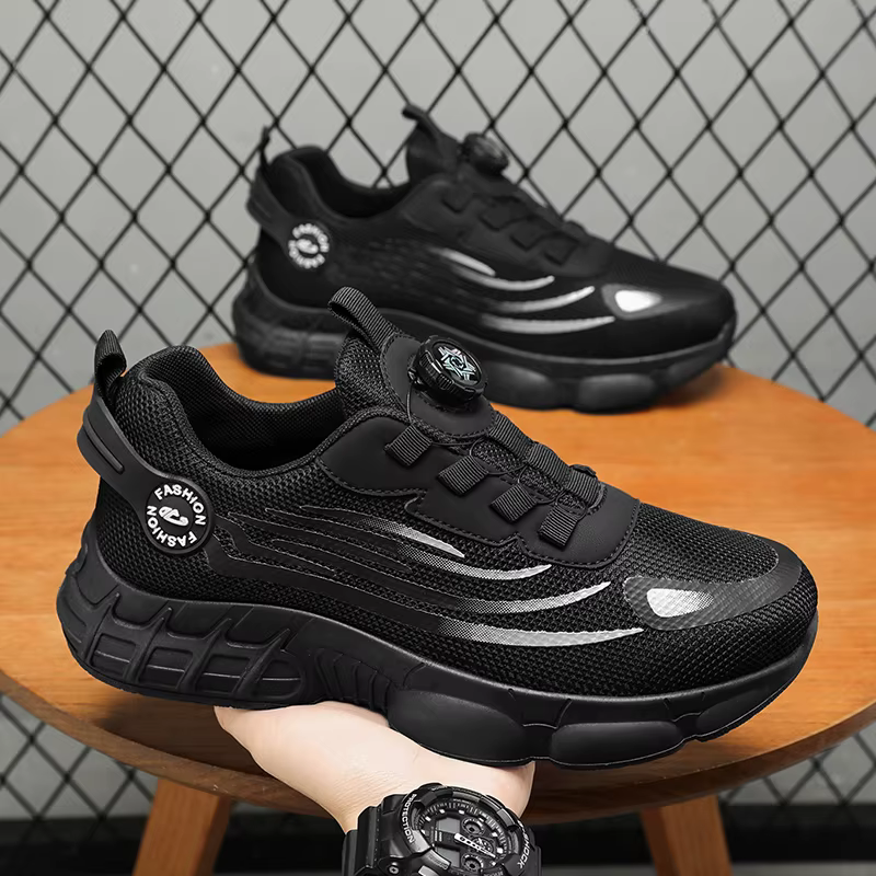 Chaussures de sport décontractées à lacets pour hommes