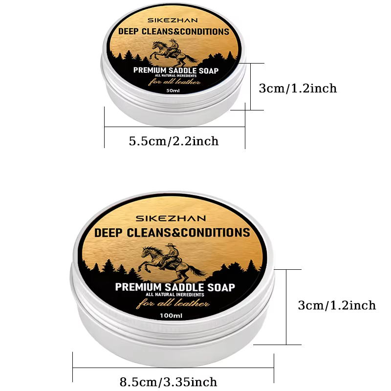 Savon de selle nettoyant pour chaussures en cuir