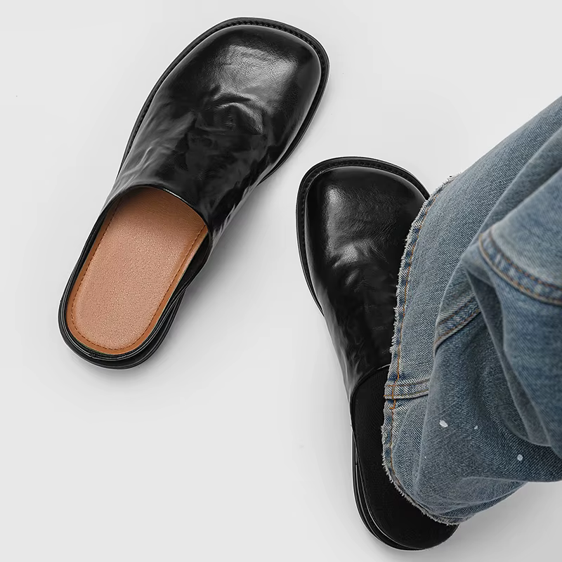 Demi-pantoufles d'été pour hommes