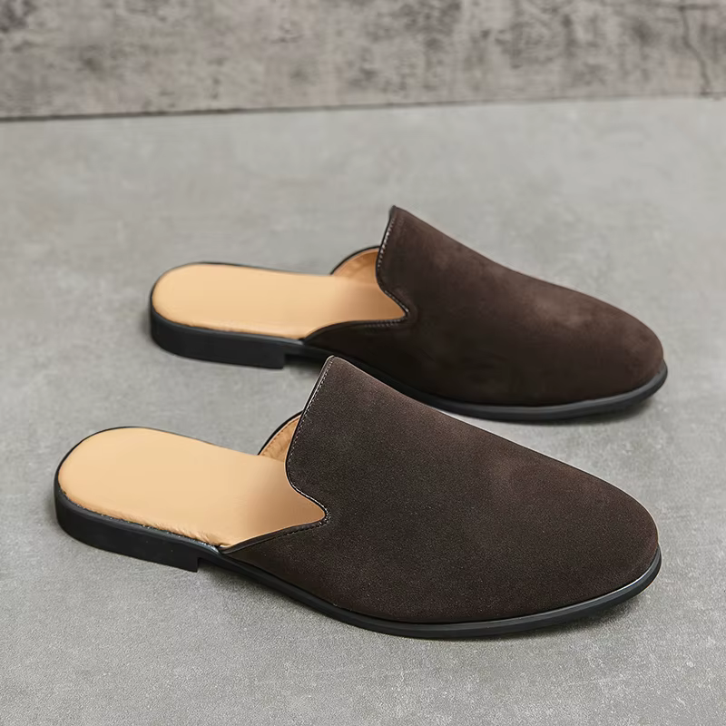 Chaussures en daim à l'offre elles souples pour hommes