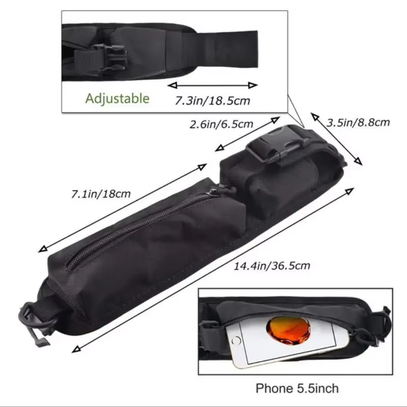 Sac à dos de chasse, sangle d'épaule, pochette d'accessoires, sac Molle, poches multifonctions pour outils EDC, Sport de plein air, petites pochettes compactes