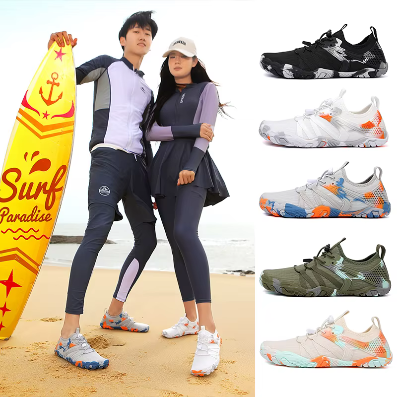 Chaussures de sport aquatiques multicolores unisexes