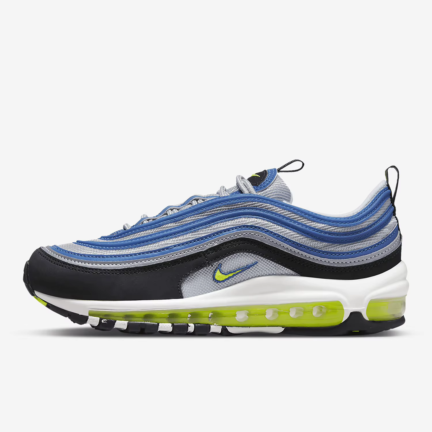 Nike véritable AIR MAX 97 chaussures de course basses rembourrées résistantes à l'usure pour femmes DQ9131-400