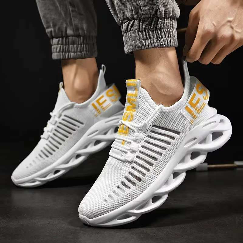 Baskets confortables et décontractées en maille pour homme