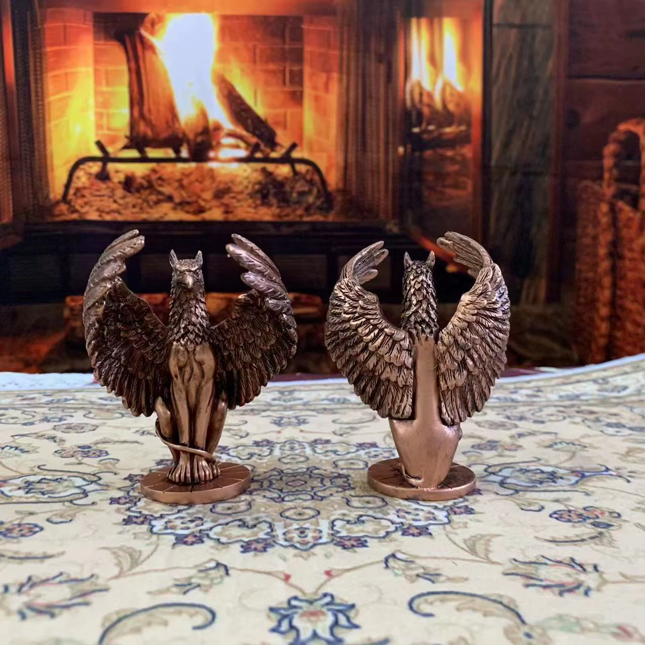 Figurine de Griffin mythologique, Figurine de Griffindo, artisanat en résine, accessoires de bureau, décoration de chambre, ornement, cadeau pour enfants