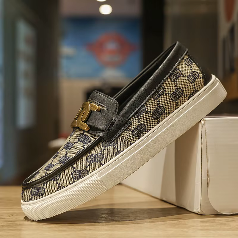 Nouvelles Chaussures Décontractées pour Hommes 2026 – Mocassins Tendance à Enfiler