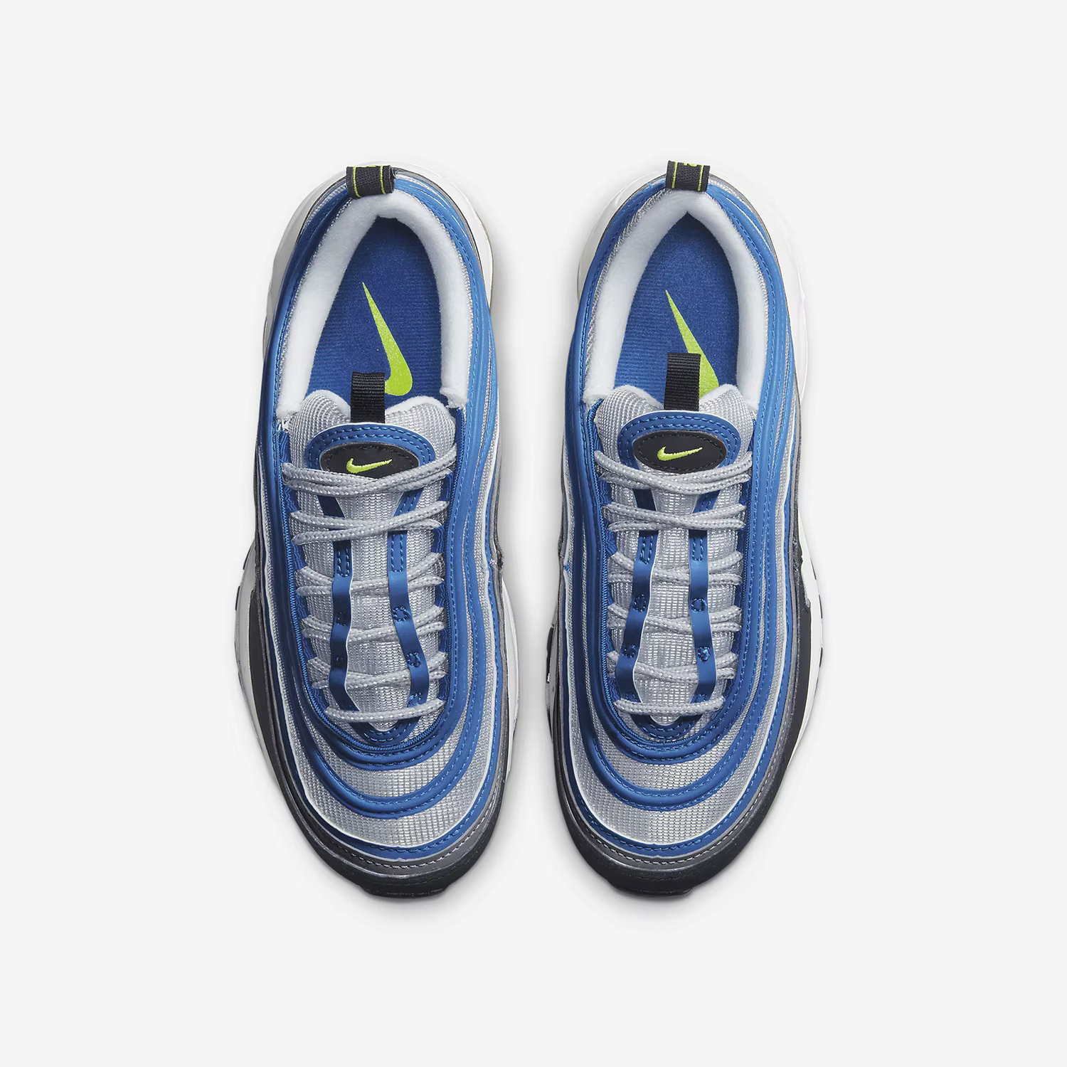 Nike véritable AIR MAX 97 chaussures de course basses rembourrées résistantes à l'usure pour femmes DQ9131-400