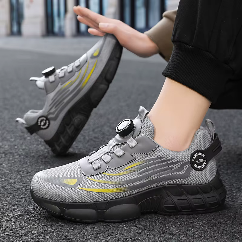 Chaussures de sport décontractées à lacets pour hommes