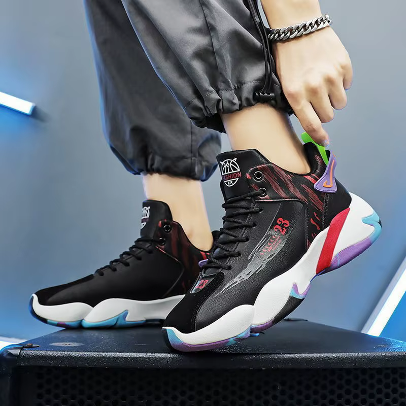 Chaussures de basketball montantes pour hommes