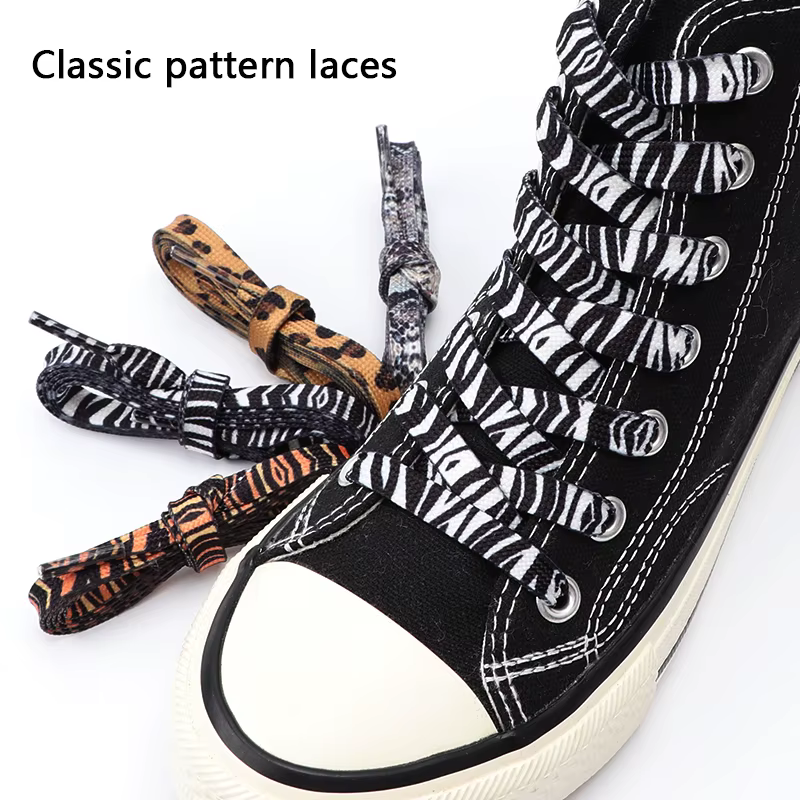 Lacets de chaussures en toile unisexe