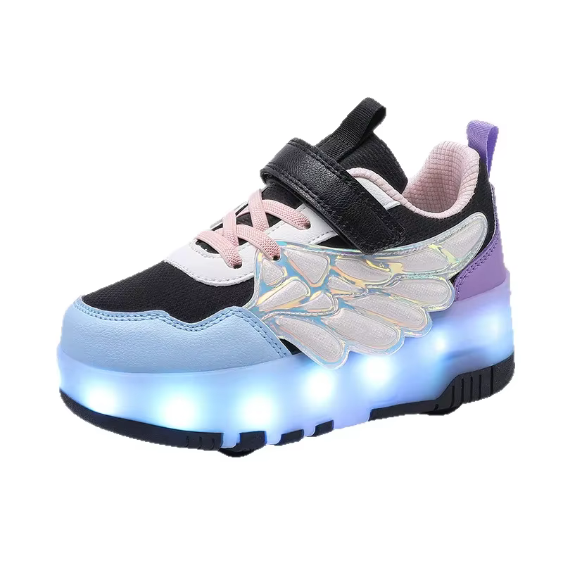 Chaussures de marche à quatre roues améliorées
