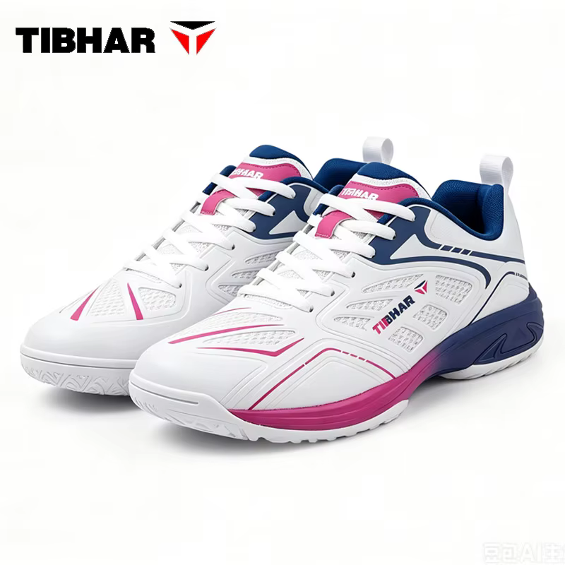 TIBHAR 02619 Chaussures de tennis de table pour hommes et femmes