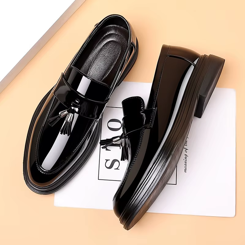 Chaussures en cuir décontractées pour hommes
