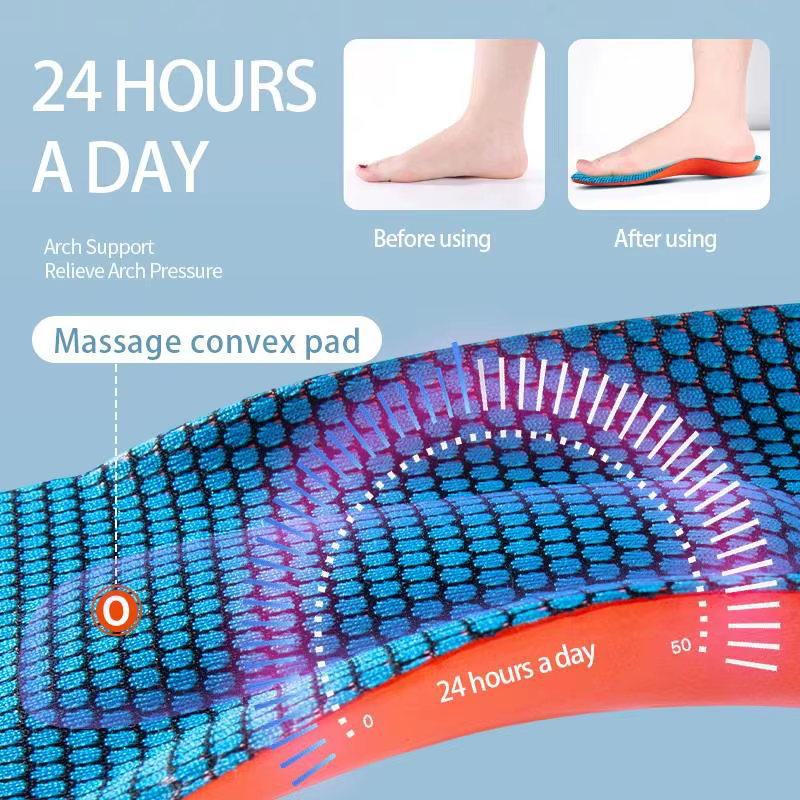 Semelles intérieures de Sport pour chaussures, Absorption des chocs, déodorant, coussin respirant, semelles de course pour pieds, hommes et femmes, semelles orthopédiques
