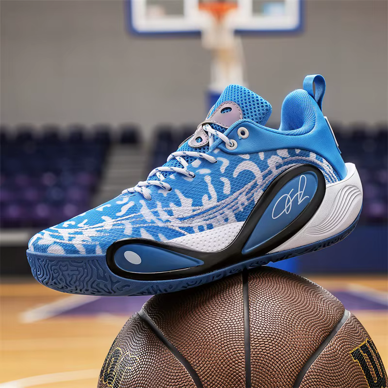 Chaussures de basket-ball pour hommes - respirantes, amortissantes, antidérapantes, chaussures de course résistantes - pour l'entraînement physique et les sports.