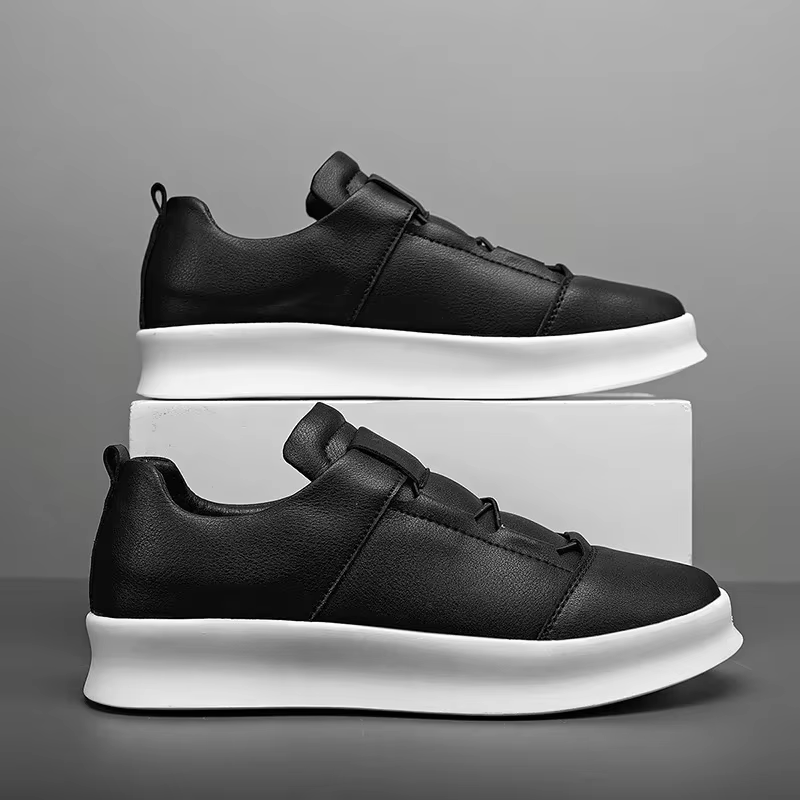 Chaussures en cuir à lacets pour hommes
