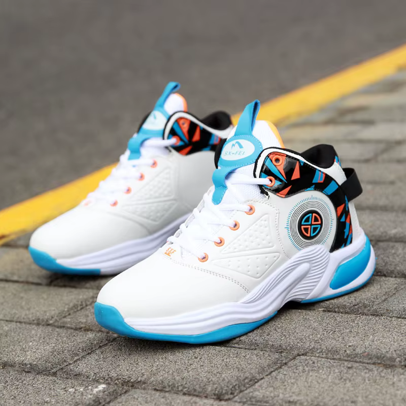 Chaussures de basket-ball confortables pour hommes, baskets pour jeunes