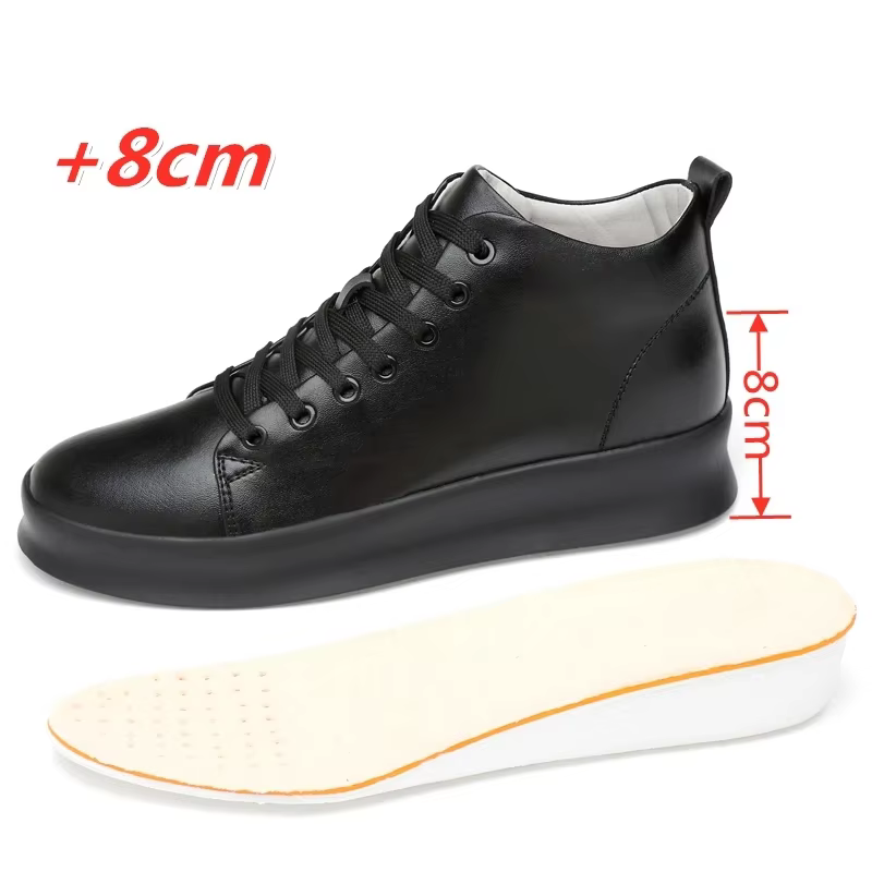 Hommes baskets hauteur augmenter chaussures