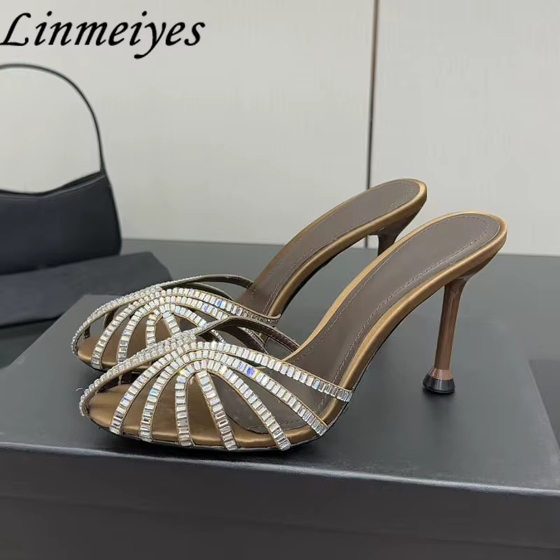 Pantoufles Sexy à talons hauts pour femmes