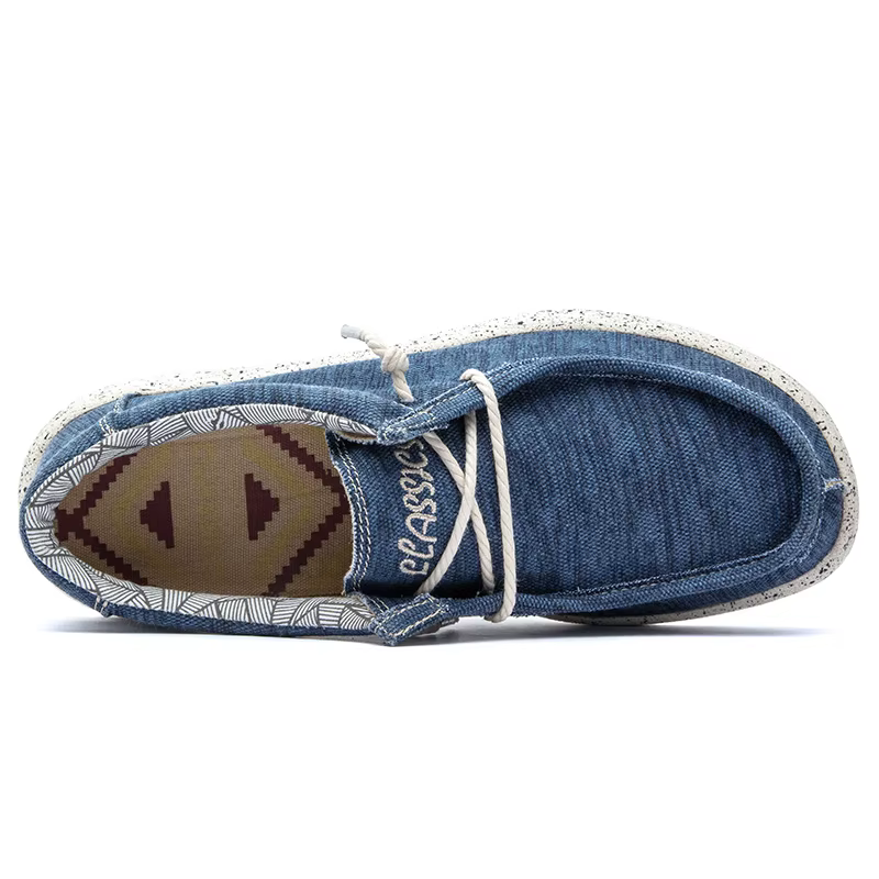 Blue Dude chaussures pour hommes toile été offre spéciale mode élégant respirant léger grande taille 48 49 50 célèbre marque Designer