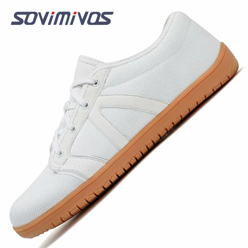 Chaussures pieds nus pour hommes Zero Drop minimaliste course à bout large boîte chaussure Tennis