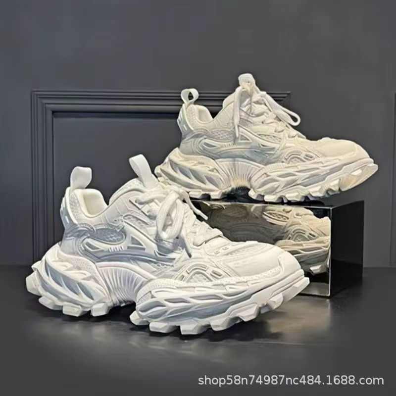 2026 Baskets décontractées pour homme en cuir véritable