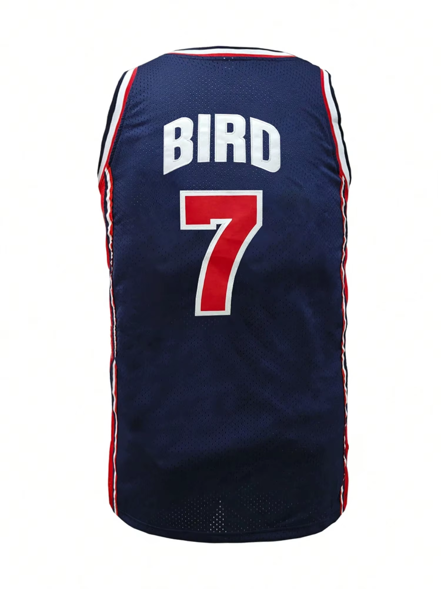 Hommes # Maillot de basket-ball 7, imprimé avec patch USA, débardeur sans manches à col rond pour le basket-ball, les sports, la course à pied, le streetwear, unisexe