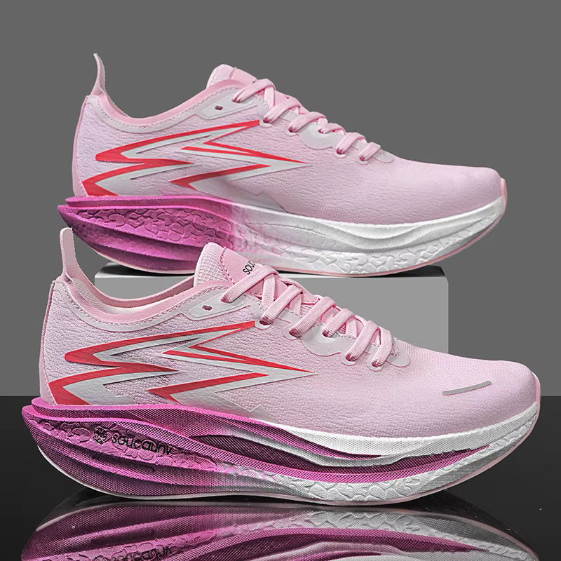 Nouvelles Chaussures de Course 2026 à Plaque Carbone Spécial Marathon – Respirantes