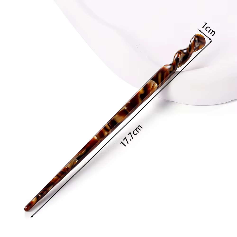 Baguettes à cheveux en résine d'acétate Vintage, épingles à cheveux pour femmes, épingle à cheveux, couvre-chef, accessoires de bijoux de cheveux de mariage