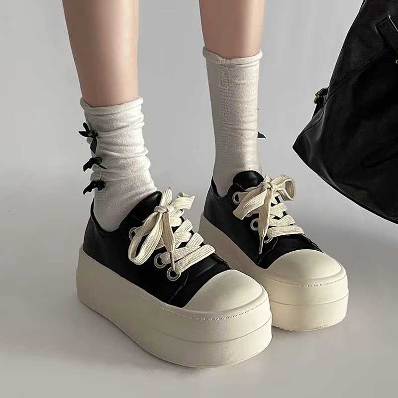 Nouvelles baskets à plateforme haute pour femme
