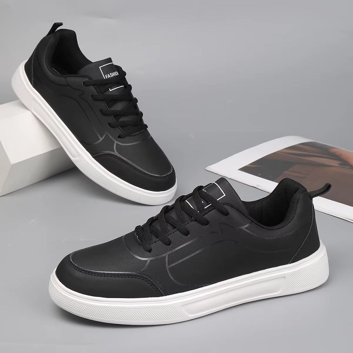 Nouveaux hommes légers baskets hiver